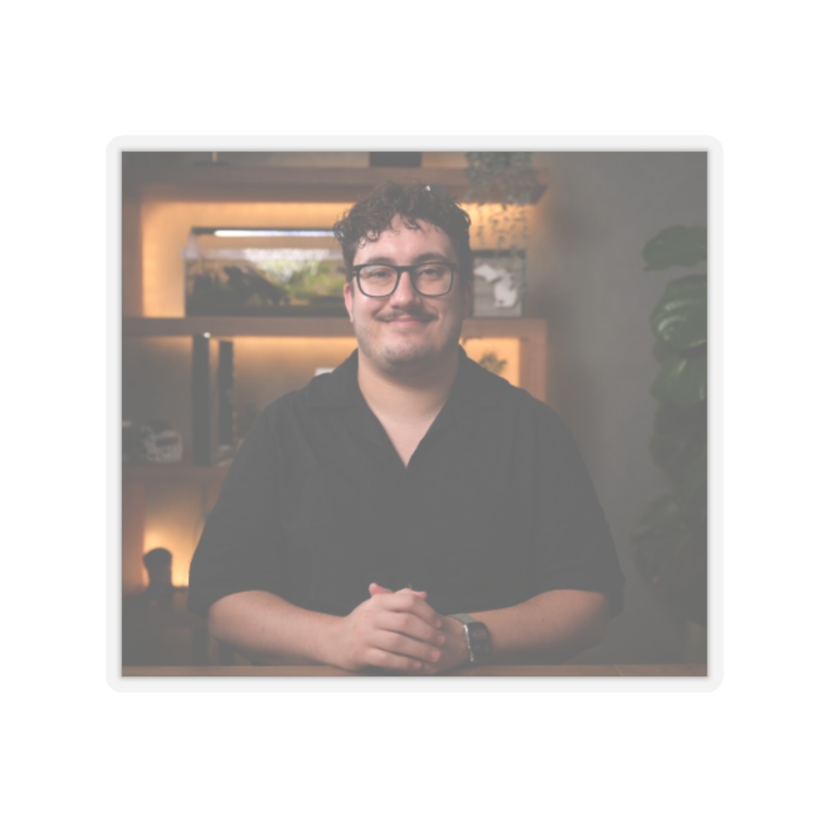 Caleb Hammer Sticker - alternate angle 4, merchandise
