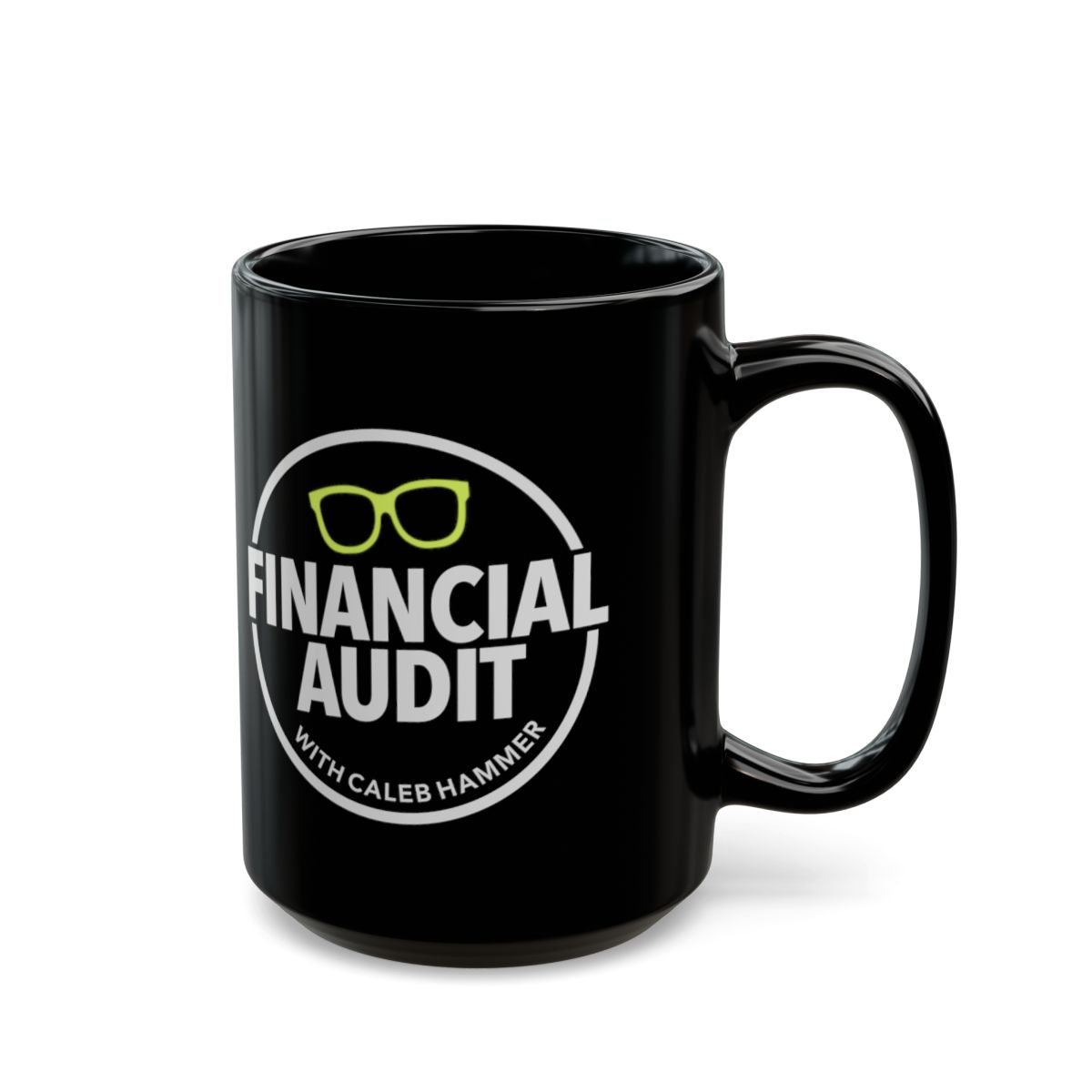 Caleb Hammer Black Mug - alternate angle 5, merchandise