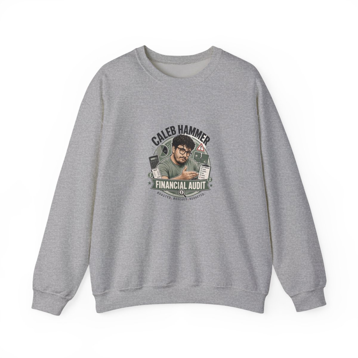 Caleb Hammer Crewneck Sweatshirt - alternate angle 2, merchandise