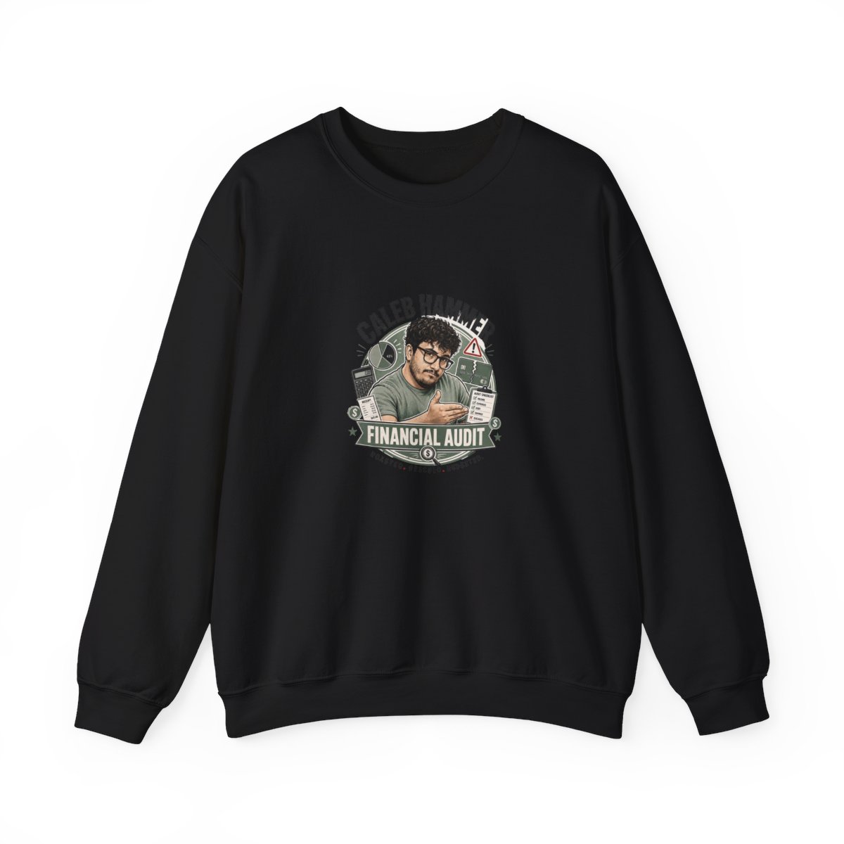 Caleb Hammer Crewneck Sweatshirt - Caleb Hammer official Sweatshirts merch