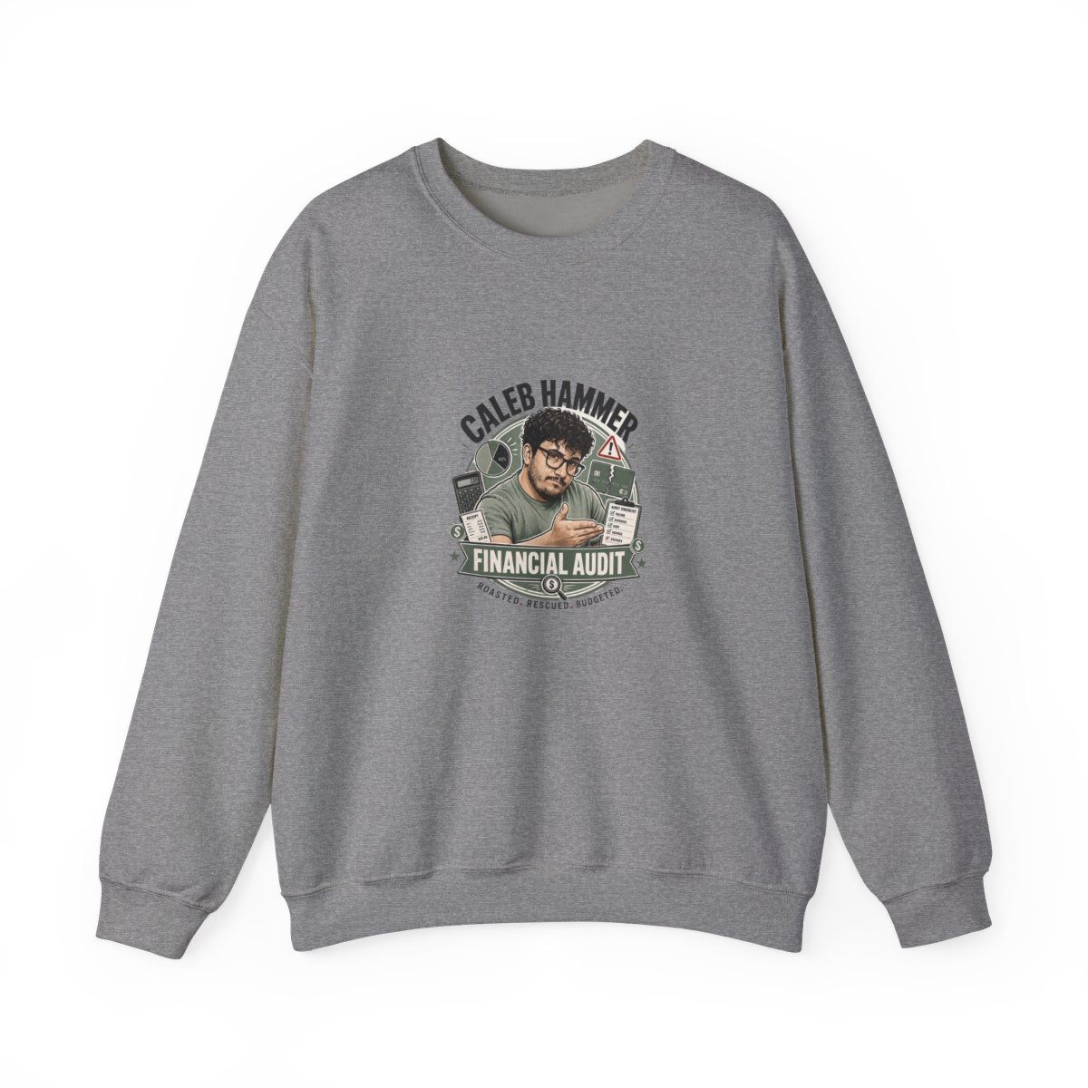 Caleb Hammer Crewneck Sweatshirt - alternate angle 3, merchandise