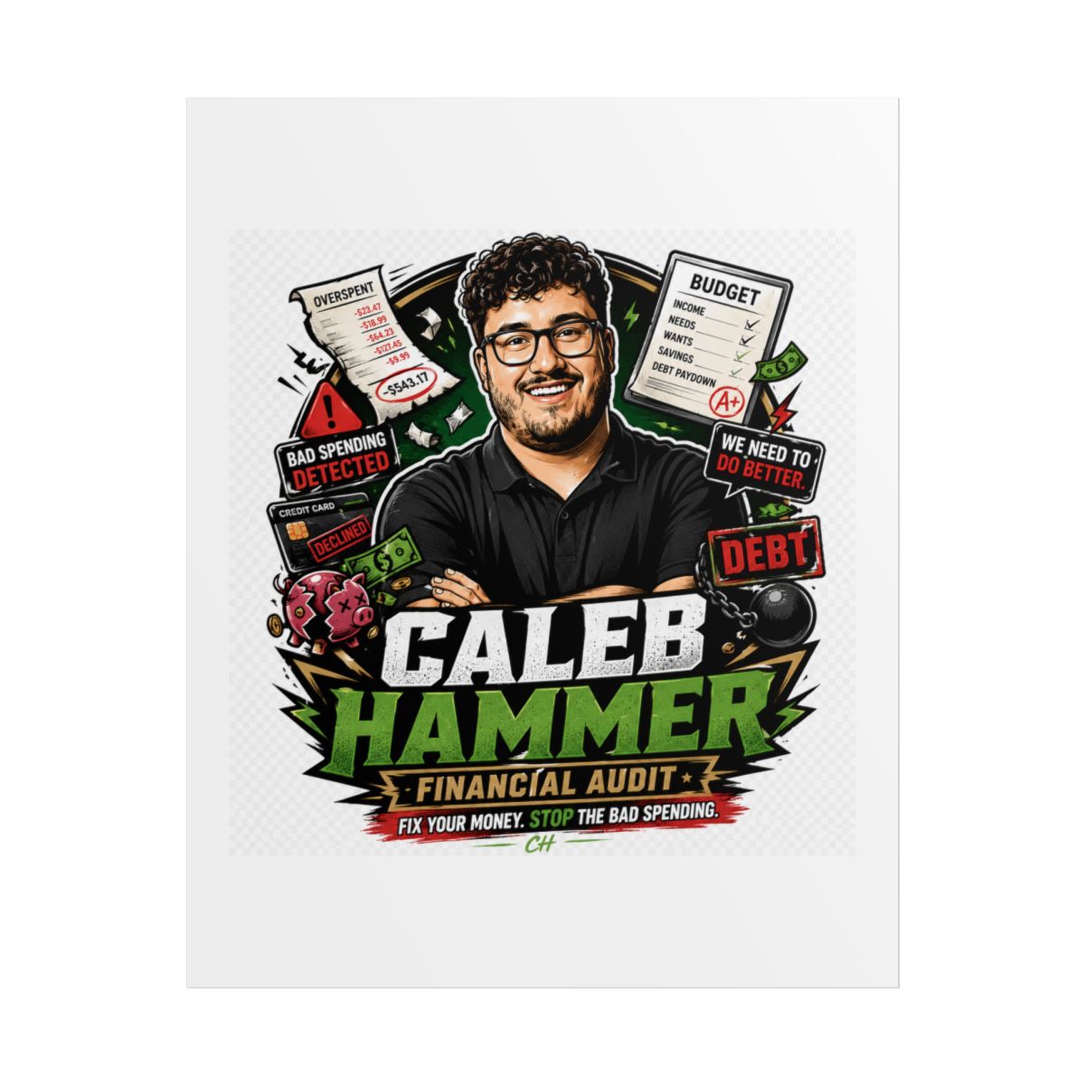 Caleb Hammer Poster #7